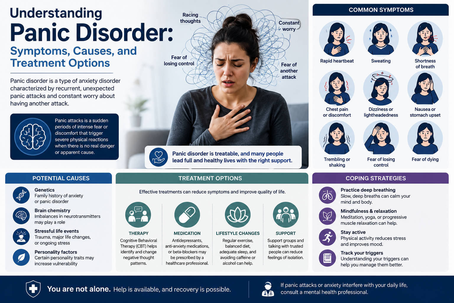 Understanding Panic Disorder: Symptoms, Causes, and Treatment Options