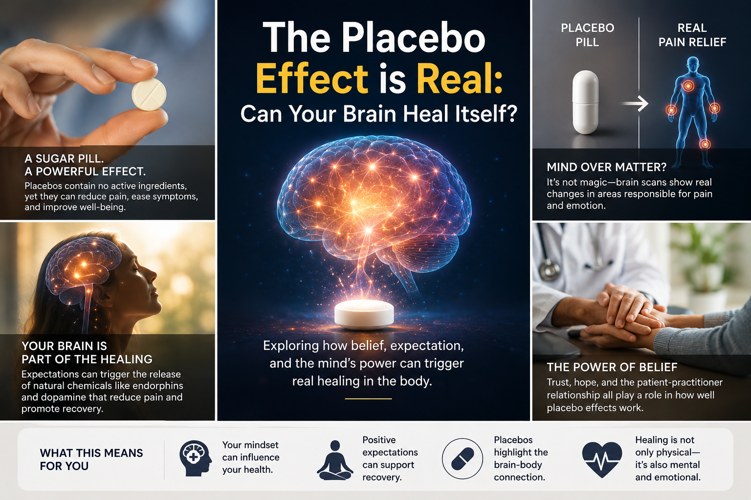 The placebo effect